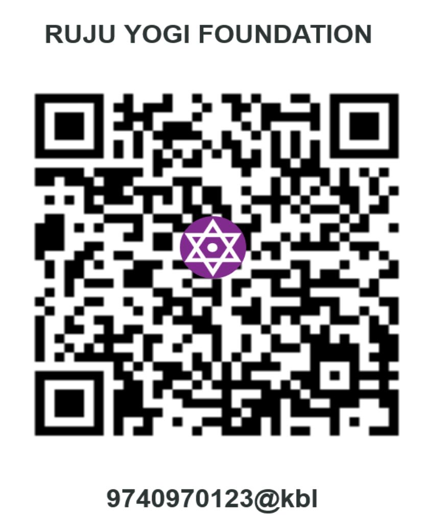 Karnataka Bank UPI QR for Ruju Yogi Foundation