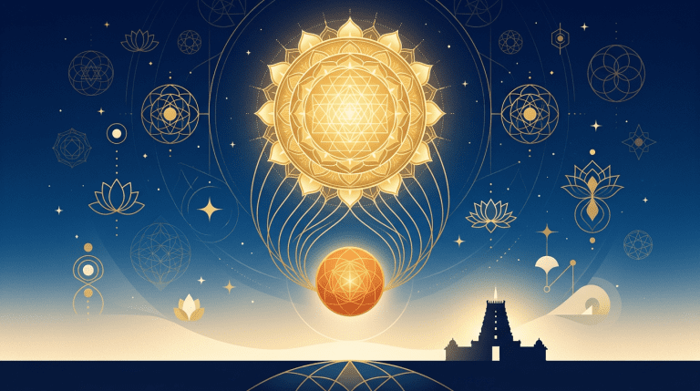 Dvaita Vedanta philosophy showing God and soul as two distinct entities connected by devotion