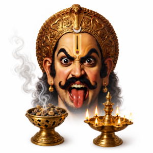 Bhootarajara Dhooparathi Seva - Sacred Incense and Arati Offering at Ruju Yogi Foundation